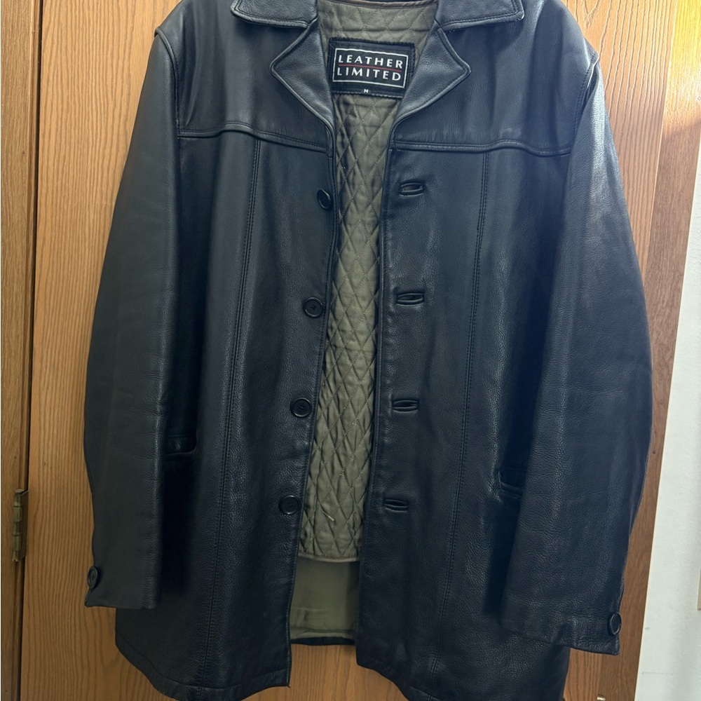 Vintage Leather Limited Black jacket